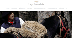 Desktop Screenshot of lago-escondido.com